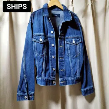 SHIPS 쉽스 데님 자켓 G 인디고 블루 size 36