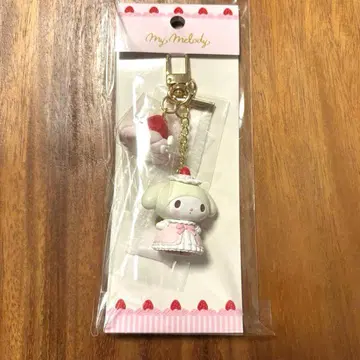 [ 무료배송 ] 마이멜로디 키링 ( 딸기 휘핑 케이크 )