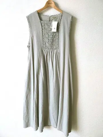 택 포함 새상품 사만사 모스모스 가슴 레이스 민소매 원피스 SM2 민트