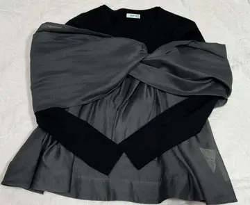 프레이 아이디 페플럼 리본 상의 루미네 한정판