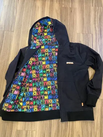 calee 블루종 후드티