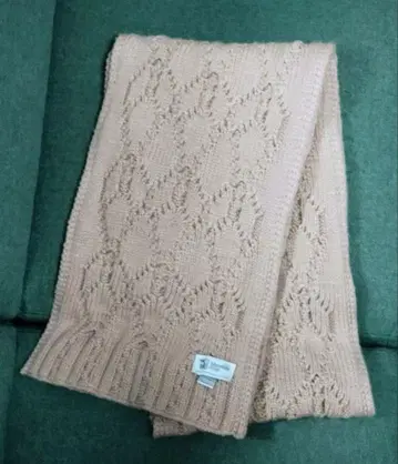 Johnstons 케이블 짜임 캐시미어 머플러