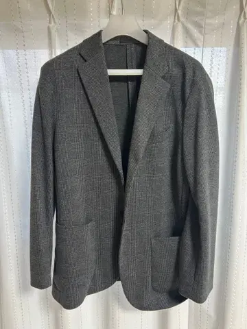 유니클로 컴포트 2B 자켓 (글렌체크 소매 길이 기장 표시 사이즈) 셋업