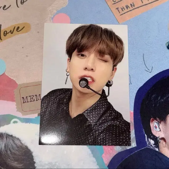 아니피디아 정국 퍼즐포카 희귀 방탄 BTS