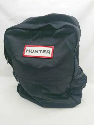 헌터 HUNTER 블랙 나일론 백팩