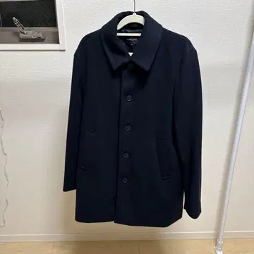 네이비 스텐카라 코트