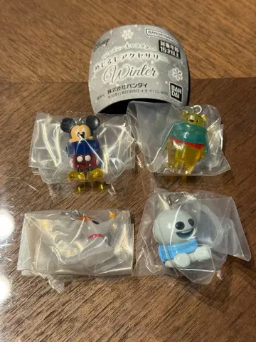 디즈니 메지루시 액세서리 WINTER 4종 세트