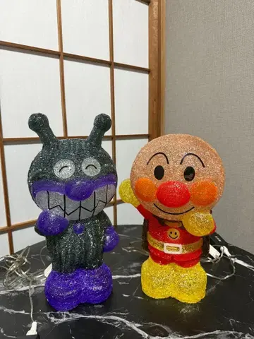 호빵맨 세균맨 일루미네이션 라이트 2개 세트