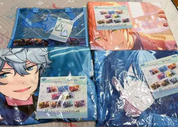 프로세카 앙스타 빅 비주얼 타월 3종 클리어 백 1종 세가 럭키 쿠지