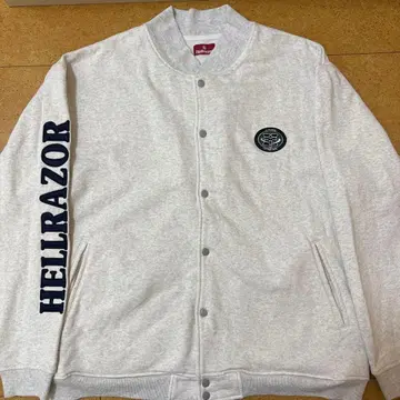 HELLRAZOR 스타디움 자켓 그레이