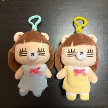 코레사와 레코짱 봉제 인형 마스코트 2개 세트