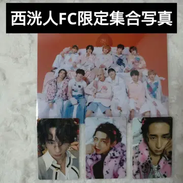 INI 니시 히로토 FC 한정판 단체 사진 외