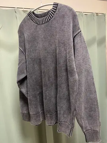 블랙 니트 스웨터 S 사이즈