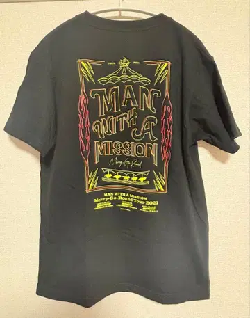 MAN WITH A MISSION 맨위즈 티셔츠 M 사이즈