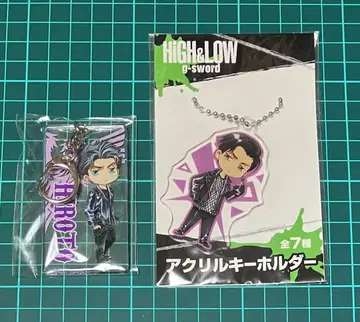 HIGH & LOW 아메미야 히로토 아크릴 키링 토사카 히로오미 2개