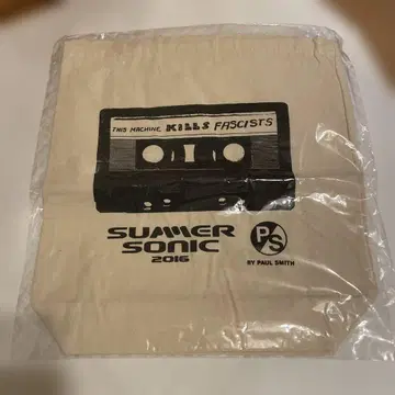 SUMMER SONIC 2016 Paul Smith 토트백 미개봉 새상품