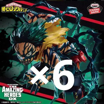 최신 프라이스 히로아카 미도리야 이즈쿠 피규어 6체 세트