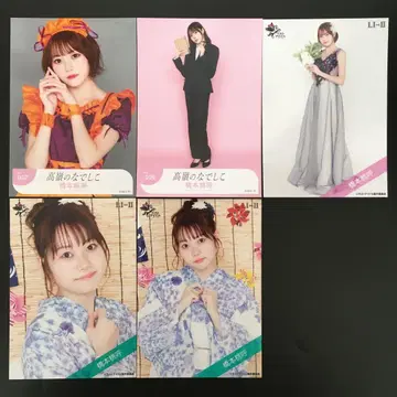 70 타카네노 나데시코 하시모토 모모코 브로마이드 5장 세트