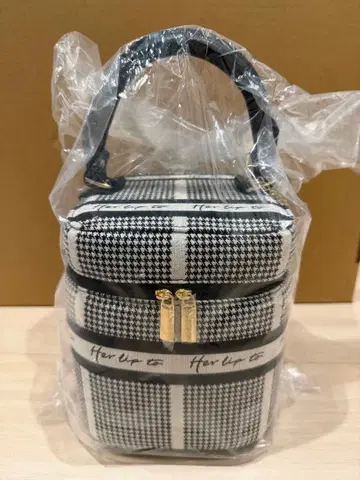 Herlipto Jacquard Vanity Bag Silver