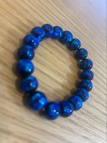 미야코 마린 반딧불이 구슬 반딧불이 유리 파워스톤 염주 10mm 액세서리