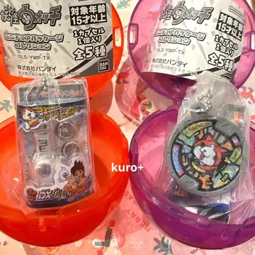 요괴워치 미니어처 패키지 컬렉션 요괴워치&메달