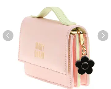 머큐리 듀오 x 머큐리 퀀트 지갑 핑크 라이트 그린