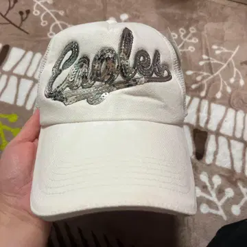 Eagles 2005 로고 메쉬 캡 화이트