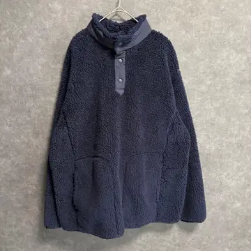 t2096 [유니클로] 화이트 마운티니어링 플리스 오버 풀오버