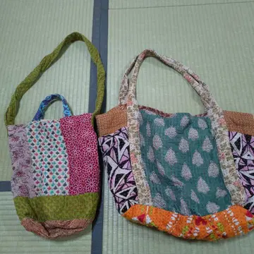 피플트리 리사이클 사리 빅 백 & 숄더백 +덤