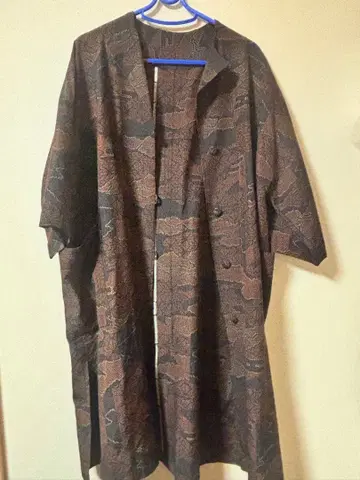 [ 새상품급 ] 오시마 명주 리메이크 코트 베스트