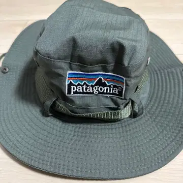 patagonia 아웃도어 햇 올리브 그린