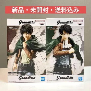 진격의 거인 엘렌 예거 리바이 피규어 2체 세트