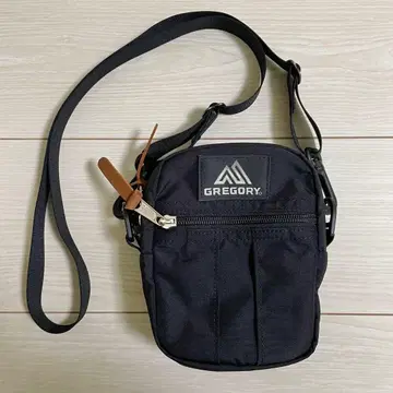 GREGORY 숄더백 퀵 포켓 S 블랙