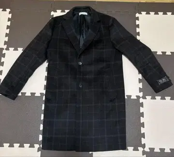 BEAUTY&YOUTH 유나이티드 애로우즈 체크 무늬 코트 M 사이즈