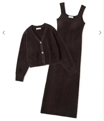 SNIDEL HOME 스나이델 홈 가디건 원피스 세트