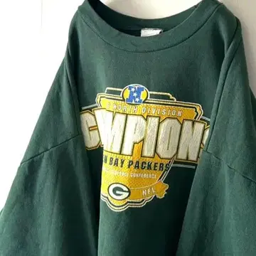 NFL 그린베이 패커스 맨투맨 트레이닝복 2XL 그린 구제 의류
