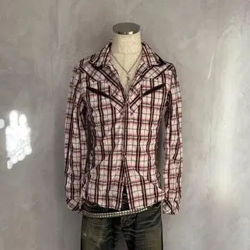 y2k 그런지 헤이세이 갸루 펑크 락 기믹 가죽