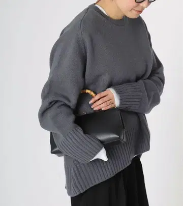 Deuxieme Classe CINOH 크루넥 니트