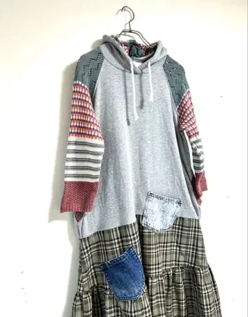 REMAKE 리메이크 원피스 체크