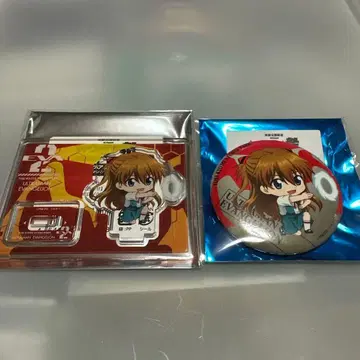 에반게리온 아크릴 스탠드 캔뱃지