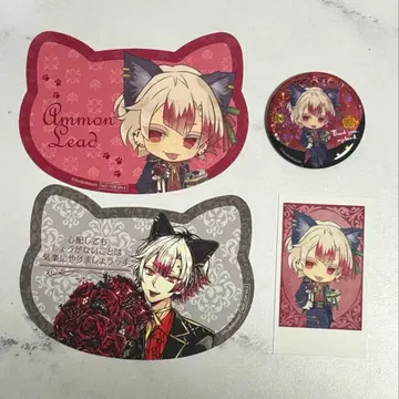 악마고양이 아몬 난자타운 캔뱃지 브로마이드 특전