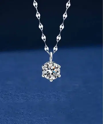 다이아몬드풍 목걸이