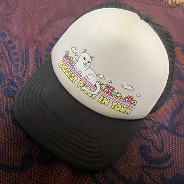 RIPNDIP 캡 메쉬 블랙