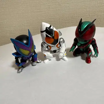 가면라이더 피규어 3체 세트