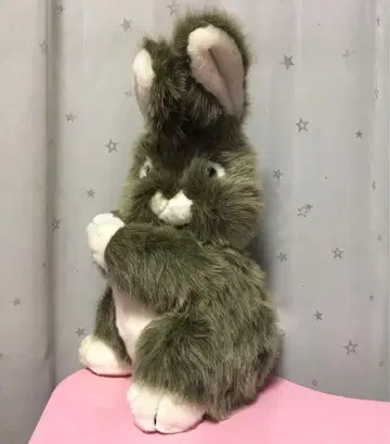 레트로 45cm 히로쿤 하우스 토끼 봉제 인형