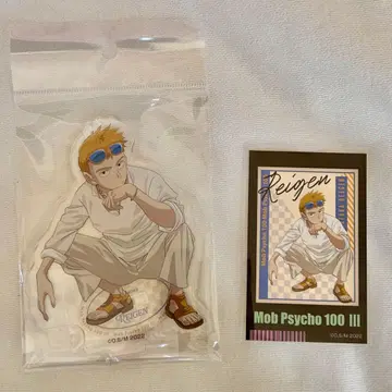 몹사이코100 도쿄 타워 아크릴 키링, 사진풍 카드, 엽서 세트