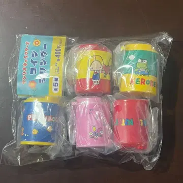 산리오 캐릭터즈 코인 실린더 전 5종 세트