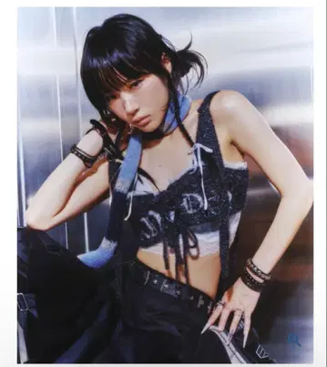 Candystripper KNIT BRA 뷔스티에