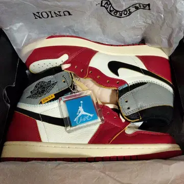 남성용 스니커즈 26.5 빨흰