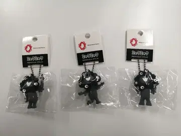 블랙 미야쿠미야쿠 PVC 마스코트 (블랙) A B C 세트 블랙 미야쿠